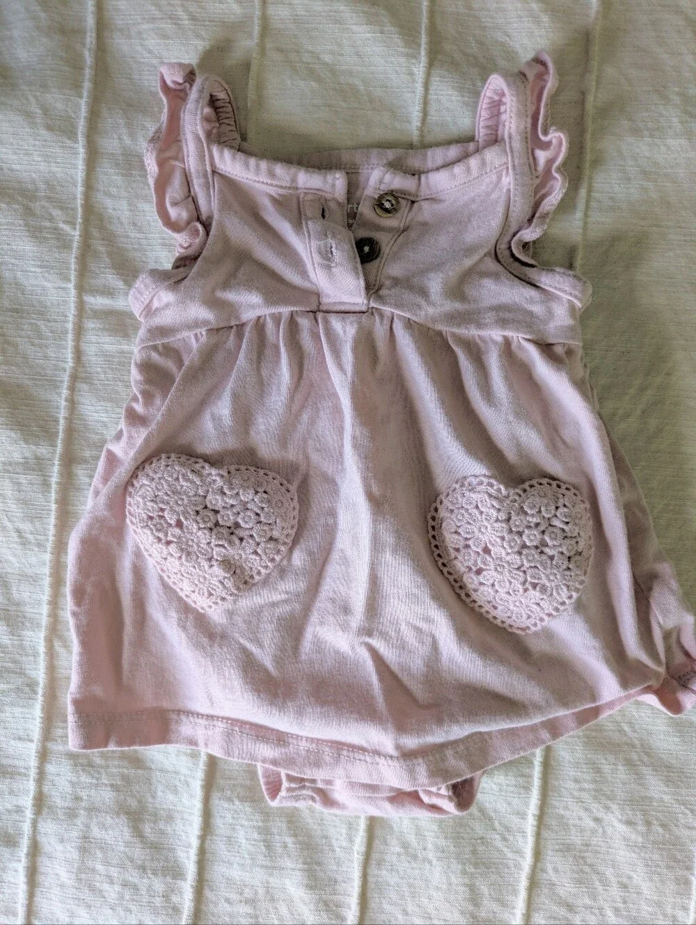 Carter's Newborn Dress And Romper Bundle